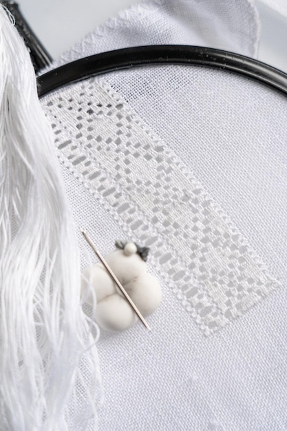 ręcznie szyte detale